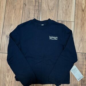 lululemon athletica Navy Sweatshirt